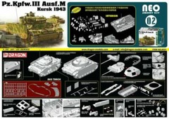 DRAGON 6521 1/35 Pz.Kpfw.III Ausf.M Kursk 1943