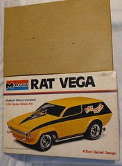MONOGRAM 1/24 TOM DANIEL RAT VEGA MODEL BOX ONLY