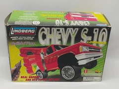 Lindberg Real Hoppin’ 1:22 Scale Chevy S-10 Lowrider Replacement Empty Box Only
