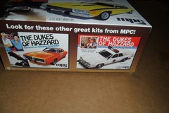 MPC The Dukes Of Hazzard DAISY DUKE’S PLYMOUTH ROAD RUNNER 1/25 Model open box