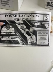 Formula Canada Scale Models- Kit No. 2401