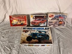 Plastic model car kit lot – Camaro, Woody, more (see description / photos)!
