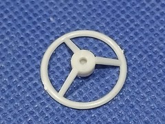 🌟 Unidentified Steering Wheel #126 1:24 Or 1:25 1000s Model Car Parts 4 Sale