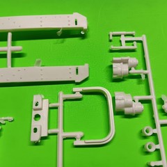 Kenworth W-925 AMT 1/25 Frame Chassis Front Axle Rear End Tractor Truck Semi