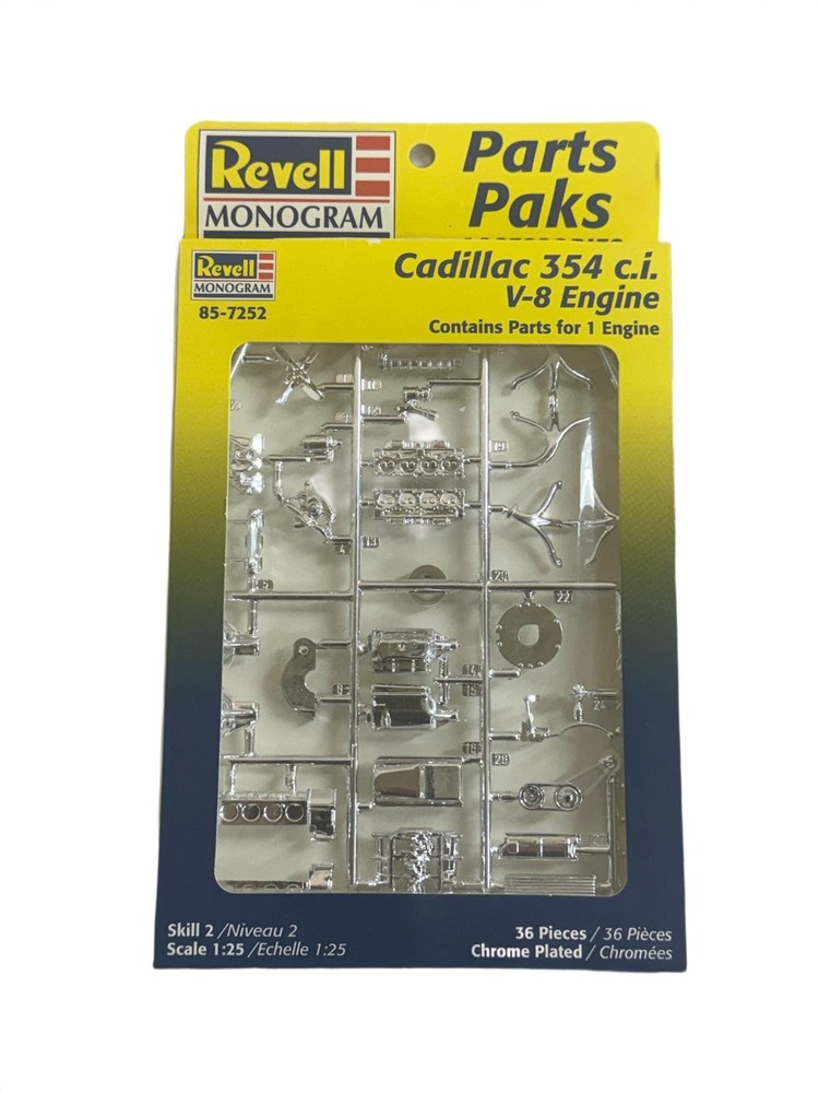 Revell Custom Car Parts 1:25 Scale 85-7252 Cadillac 354ci V8 Engine