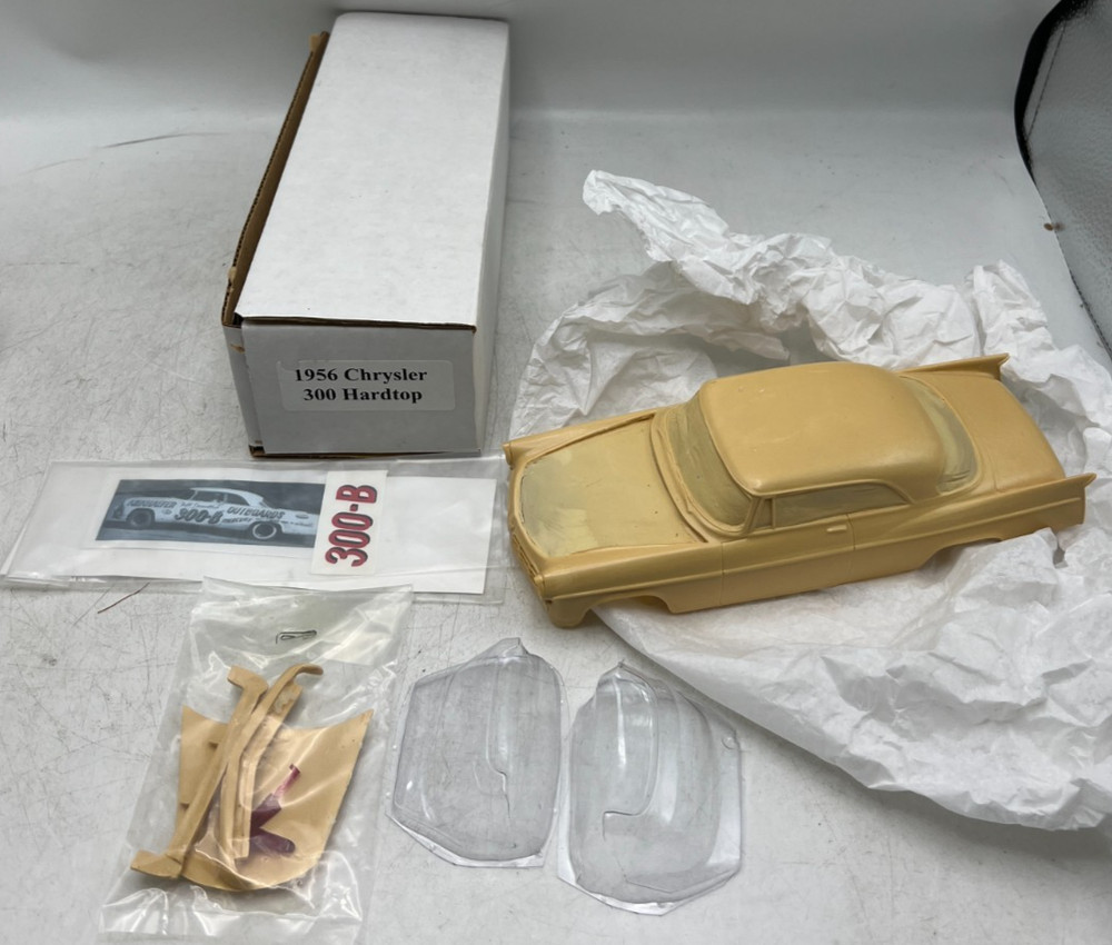 SMH Resins 1/25th Scale 1956 Chrysler 300 B Hardtop Body Model Kit w/ Decals