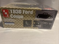 AMT 1936 Ford Coupe 1/25 Plastic Car Model Kit Free Shipping 31860