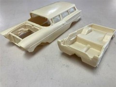 Vics Resins 1958 Chevrolet 2 door wagon 1/25 resin body