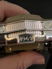 Jo-Han 1969 Cadillac Eldorado Metallic Gold Promo Car Model 1/25