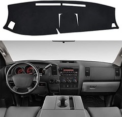 SPEEDWOW Dashboard Dash Board Cover Mat Carpet Compatible with Toyota Tundra …