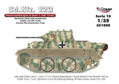 MIRAGE 351008 1:35 Panzerspahwagen II Ausf. L (VK 13.03) Sd.Kfz.123 German Tank