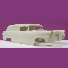 Jimmy Flintstone 1:25 scale 1956 Ford chopped sedan delivery body. NB101