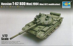 TR 07148 1/72 RUSSIAN T-62 BDD MOD.1984 MOD.1972 MODIFICATION Trumpeter Kit