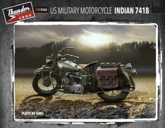 Thunder 1/35 WWII US Military Motorcycle “Indian 741B”