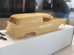 R & R RESIN 1955 FORD SEDAN DELIVERY RESIN KIT! CIRCA 90’s-2000’s! VMCP!