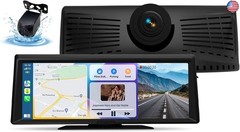 Wireless Portable CarPlay Screen?8.1″ Portable Touchscreen Car Stereo with 2K