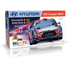 Belkit #BEL014 1/24 Hyundai i20 Coupe WRC 2019 Tour de Corse Winner