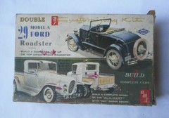 1960S AMT 3 IN 1 MODEL KIT OF 1929 FORD ROASTER BOX ONLY ORIGINAL
