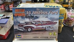 NIB 2013 1955 JUKEBOX FORD DRAG CAR 1/25 REVELL MODEL KIT #85-4036