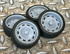 Resin 21 Inch “US Mags Scottsdale” Model car Wheels/Tires 1/24 1/25 scale