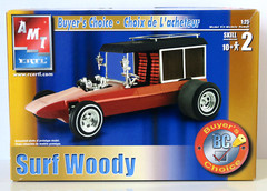 AMT/ERTL Surf Woody 1:25 Car Model – Buyer’s Choice – Open Box / Sealed Complete