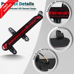 LED Rear Bumper Reflector Lights Kit for Kia Sorento 2024 2025 2026 Daytime Runn