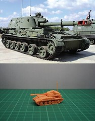 1/144 Russian 2S3 Akatsiya 152mm SPG (fine detail) Resin Kit (RSU493)