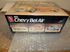 AMT Ertl 1951 Chevy Bel Air 1:25 Scale Model Kit