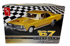 1/25 1967 Chevy Chevelle Pro Street Car Model kit 1:25 AMT