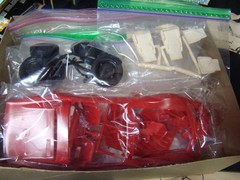 VINTAGE MPC 1969 CORVETTE STINGRAY 1/20 LARGE SCALE AMAZING SURVIVOR UNBUILT