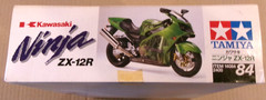 2001 TAMIYA 1:12 PLASTIC MODEL GREEN KAWASAKI ZX12R NINJA OPENED SEALED INSIDE