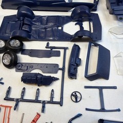 MPC Class Action Monte Carlo Vintage Blue Model Kit Missing Pieces For Parts