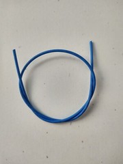 6 Feet Yellow Spark Plug Wire 1/24 1/25 Scale Models With Blue Boot Material