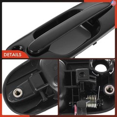 A-Premium Exterior Door Handle Front Left Driver Side Compatible with Honda