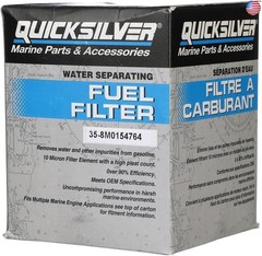 Quicksilver 8M0154764 Water Separating Fuel Filter for Select Honda and Suzuki