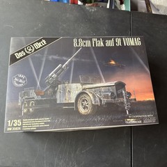 DAS WERK DW35024 1/35 Scale 8,8cm Flak auf 9t VOMAG Plastic Model
