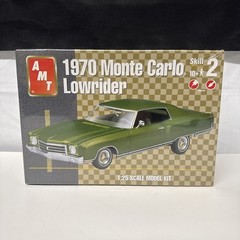 AMT 1970 Monte Carlo Lowrider Model Kit # 31850 1:25 Scale, Factory Sealed 2002
