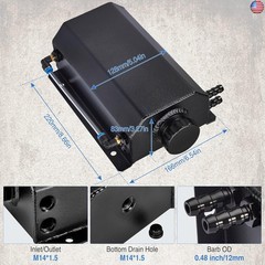 Universal Coolant Overflow Tank,Aluminum Radiator Overflow Tank,Coolant