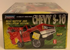 NEW 1999 Sealed Lindberg Chevy S-10 Lowrider Build N’ Play 1:22 scale # 73031