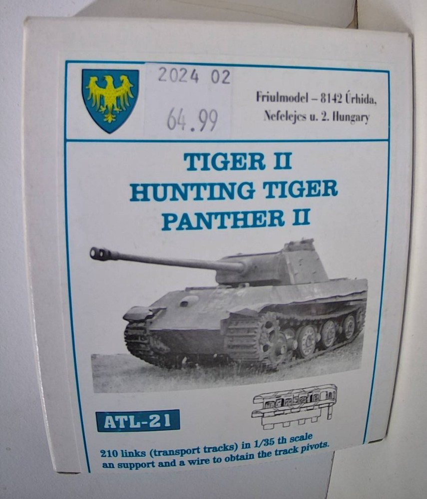 1:35 Modellbausatz Friulmodel ATL-159 LEOPARD II TRACK SET