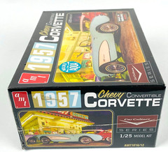 AMT 1957 Chevy Corvette Convertible Model Kit 1:25 Culture Series Sealed 1016/12