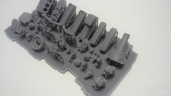 1/25 Scale Resin 3D Chevy 427 with transmission