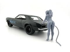 Gassy Gloria 3d printed for model car diorama