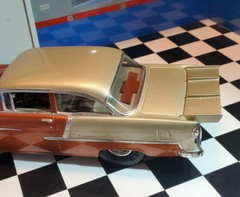 Resin Rear Spoiler for ’55 Chevy Bel Air Sedan AMT1/25.