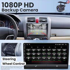 Car Radio Stereo for Honda CRV 2007-2011: 4 Core + 64G HD Touch Screen Head