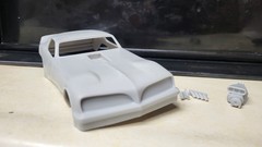 1/24 scale resin 3d printed Pontiac Trans Am funny car drag body model slot car