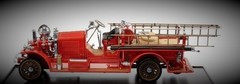 Fire Engine Truck Ford Pumper Built1 24Metal Model Vintage Antique1920Pickup Car