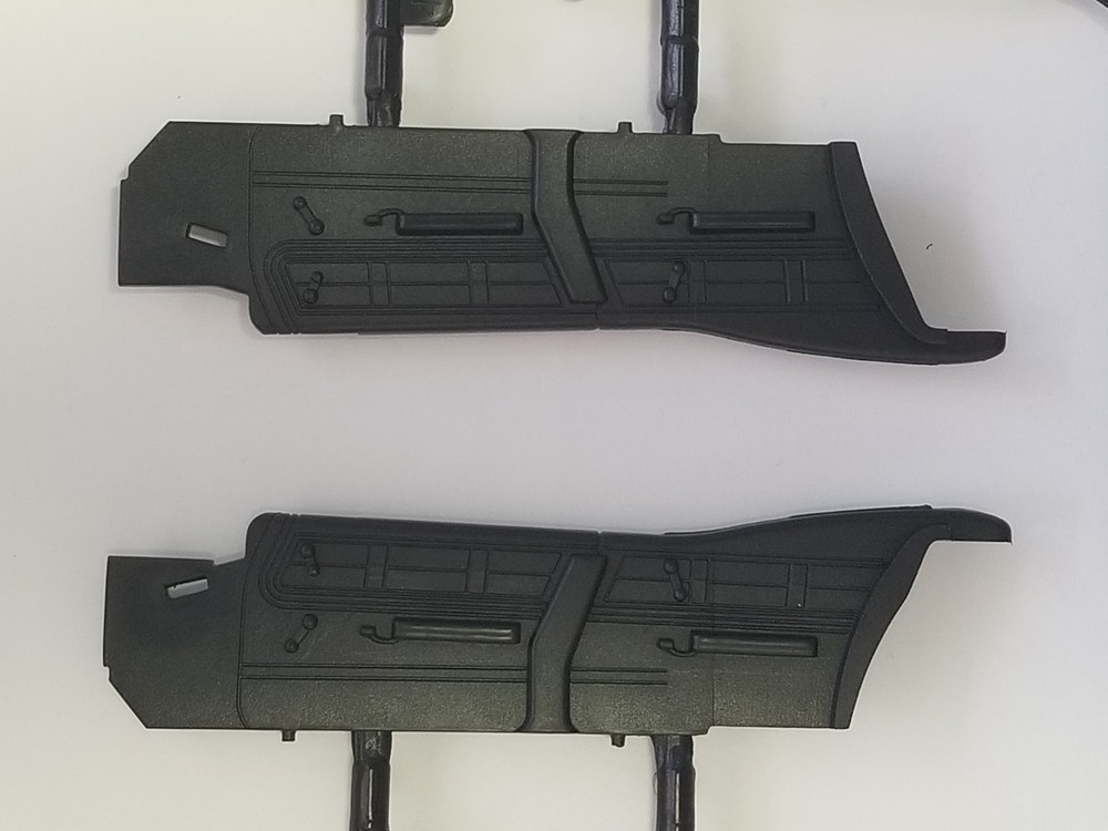 67 Chevy Impala 4Dr INTERIOR SIDE PANELS from AMT 1:25 Model Supernatural 1967