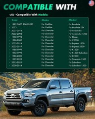 SCITOO 4Pcs Wheel Adapters 1.5 inch 6×5.5 to 6×135 Bore 108mm Studs 14×1.5 6