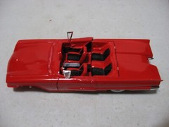 Monogram 1958 Ford Thunderbird Conv 1/24 Scale Partial Built Model Kit #85-4280